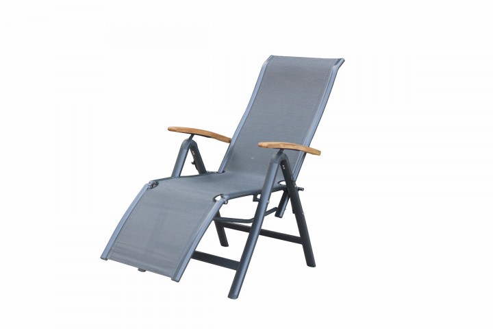 Aks Fremont Relaxliege 80x63 5x110 Cm Dunkelgrau Relaxliegen