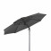 AKS Ampelschirm dunkelgrau 300 cm