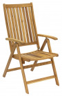 AKS France Klappsessel Akazienholz natur 71x56x108 cm