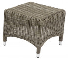 AKS Rantum Hocker Polyrattan/Kunstoffgeflechtseagrass 50x45x41 cm
