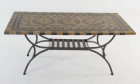 AKS Korsika Mosaiktisch Eisen (Streckmetall) grau/schwarz/beige, 180x100 cm