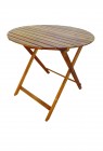 AKS Calvi Klapptisch 80x75 cm Akazie natur