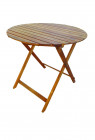 AKS Calvi Klapptisch Akazienholz natur 80 cm