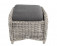 AKS Broadway Hocker Polyrattan/Kunstoffgeflecht