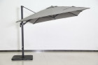 AKS Ampelschirm Olefin Aluminium taupe 300x400x270 cm