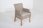 AKS Vermont Sessel Geflecht beige, natur