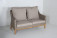 AKS Key West Diningsofa Polyrattan/Kunstoffgeflecht nature willow