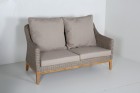 AKS Key West Sofa Geflecht beige, natur