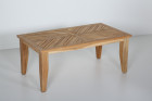 AKS Key West Loungetisch Teakholz natur 110x60x45 cm