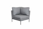 AKS Ottawa Loungesofa Aluminium dunkelgrau
