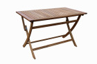 AKS Bayonne Klapptisch Akazienholz natur 120x70x75 cm