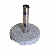 AKS Schirmständer 25 kg Granit grau 45x36 cm