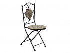 AKS Catania Klappstuhl Eisen (Streckmetall) schwarz 36x91 cm