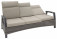 AKS Benedetto Loungesofa 3-Sitzer charcoal grey