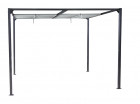 AKS Brindisi Sonnendach Aluminium anthrazit 300x300x220 cm