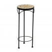 AKS Catania Blumenhocker Eisen (Streckmetall) braun 20x50 cm