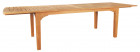 AKS Birmingham Ausziehtisch Teakholz natur 200-300x100x75 cm