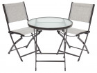 AKS Dakar Balkon Set Aluminium dunkelgrau