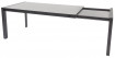 AKS Union Ausziehtisch Aluminium HPL Tischplatte dunkelgrau 174-240x100 cm