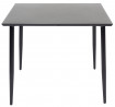 AKS Dexter Diningtisch Stahl schwarz 90x90x73 cm