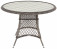 AKS Graz Diningtisch grey shell 105x74 cm