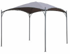 AKS Arco Sonnendach Stahl Polyester grau 300x300 cm