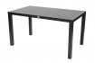 AKS Victoria Diningtisch Aluminium schwarz 140x80x75 cm