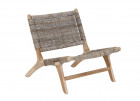 AKS Benton Loungestuhl Eco Teakholz natur 84x66x71 cm