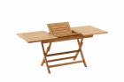AKS Riva Ausziehtisch Teakholz natur 120-170x75x70 cm