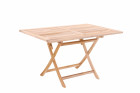 AKS Riva Klapptisch ECO Teakholz natur 135x75x85 cm