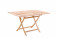 AKS Riva Klapptisch ECO Teakholz natur 135x75x85 cm