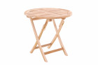 AKS Riva Klapptisch ECO Teakholz natur 80 cm