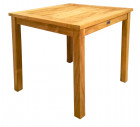 AKS Scott Balkontisch Teakholz natur 80x80x75 cm