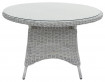 AKS Goldfield Diningtisch Polyrattan Aluminium pear blue 150x77 cm