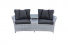 AKS Charlotte Loungesofa, pear blue