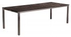 AKS Ballina Diningtisch Edelstahl HPL Tischplatte moon rock 240x100x75 cm