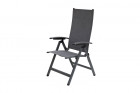 AKS Valdez Klappsessel Aluminium Textilen matt graphit 99x61,5x120 cm