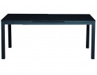 AKS Valdez Ausziehtisch Aluminium Spraystone matt graphit 180-240x90x75 cm