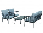 AKS Calgary Loungegruppe Aluminium anthrazit