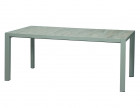 AKS Milton Diningtisch Aluminium Keramik Tischplatte grau 182x100x74 cm