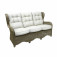 AKS Broadway Loungesofa Polyrattan Aluminium nature pine 184x90x108 cm