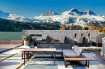 AKS Prato Loungegruppe Aluminium Textilen schwarz 140x69x66 cm