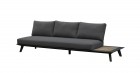 AKS Living 3er Sofa mit Teak
