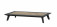 AKS Living Kaffeetisch Aluminium Teakholz charcoal 144x72x22 cm