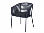 AKS Rosella Diningsessel Aluminium Rope anthrazit 66x64x85 cm