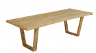 AKS Gaya Diningtisch Teakholz natur schwarz 240x100x76 cm