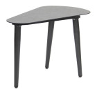 AKS Arco Loungetisch Aluminium Keramik Tischplatte grau 70x43x45 cm