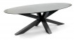 AKS Gore Diningtisch Aluminium Keramik Tischplatte anthrazit 220x120x72 cm