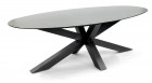 AKS Gore Diningtisch Aluminium Keramik Tischplatte anthrazit 220x120x72 cm