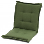 AKS Auflage für Niederlehner Olefin royal green (52,5+45,5)x50x6 cm
